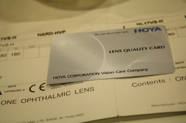 Hoya Nulux Single Vision