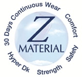 Material of Menicon Z contact lens