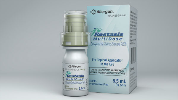 allergan eye drop to treat dry eye