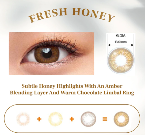 acuvue define fresh honey