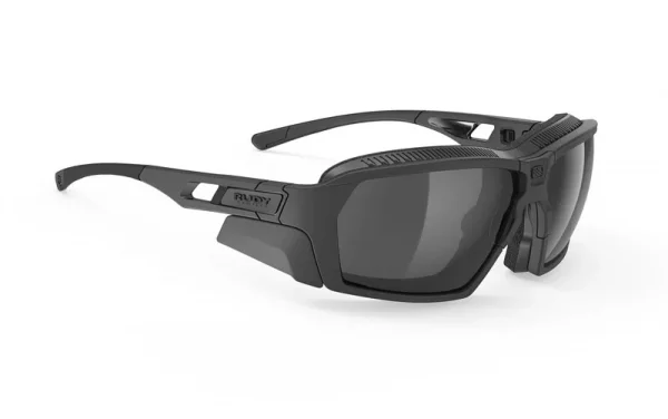 AGENT Q STEALTH | RUDY PROJECT Z87.1 MATTE BLACK - SMOKE