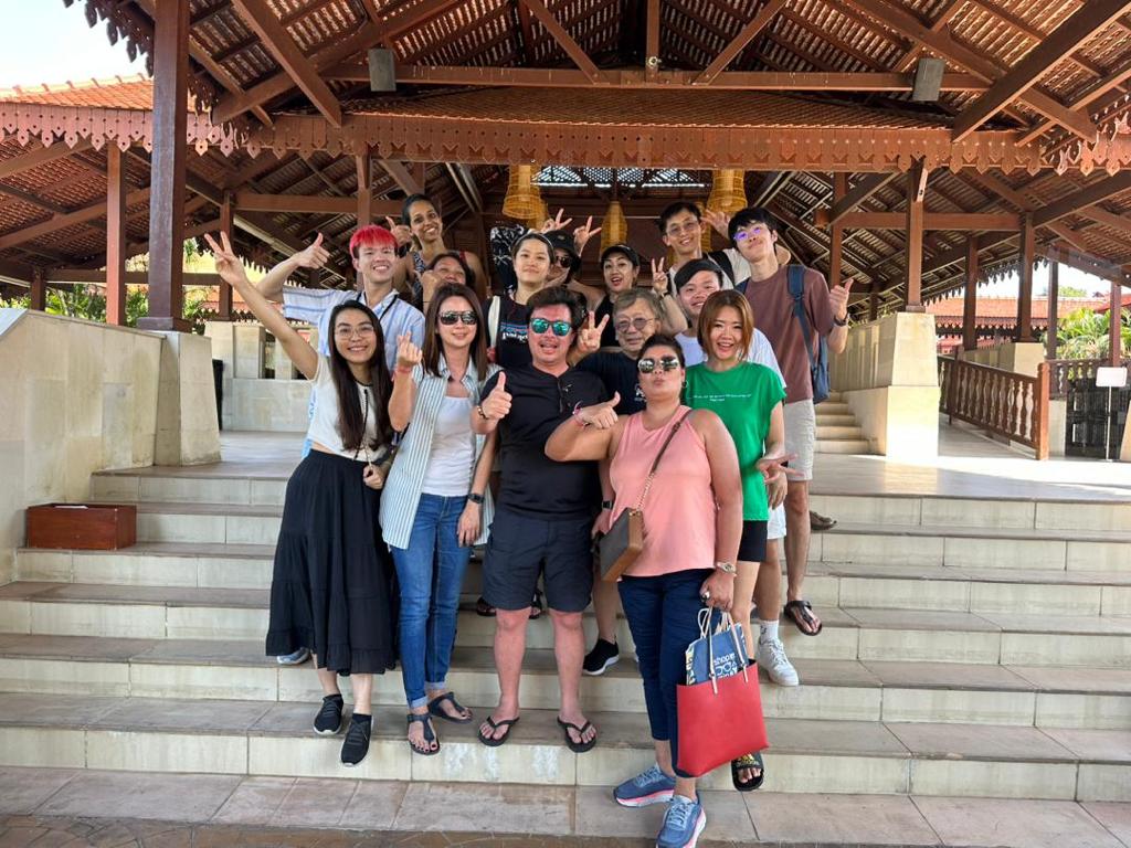 MALAYA OPTICAL company trip at Club med Cherating