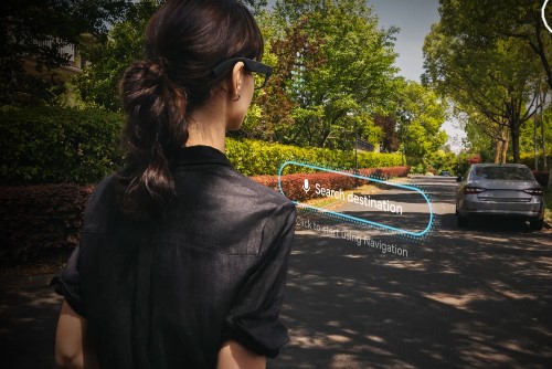 Ray Neo Smart Ai AR Smart Glasses Eyewear street